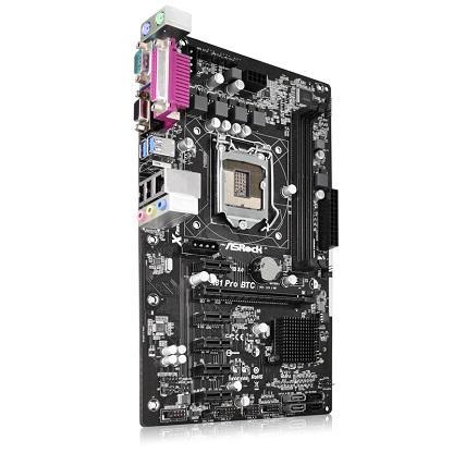 ASRock H81 Pro BTC 6-GPU Motherboard