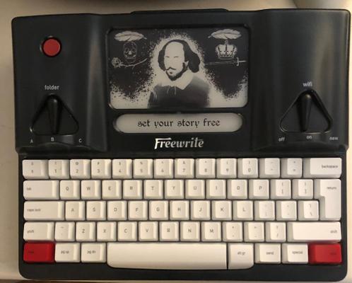 Astrohaus Freewrite Smart Typewriter.