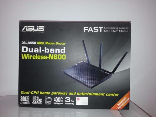 ASUS adsl moden router dsl-n55u