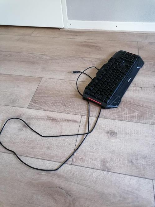 Asus Cerberus Gaming Keyboard Macro Keys, USB) Black, Black