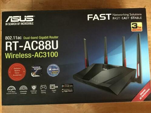 ASUS Dual band WLAN Router RT-AC88U