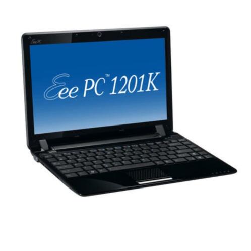 Asus Eee PC 1201K mini laptop 150 HDD (kleur zwart) z.g.a.n.