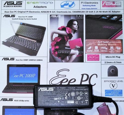 Asus Eee PC AD6630 Black Router 19V 2.1A 40W Adapter Lader