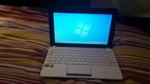 asus eee pc witte mini laptop inclusief hoes 75,00