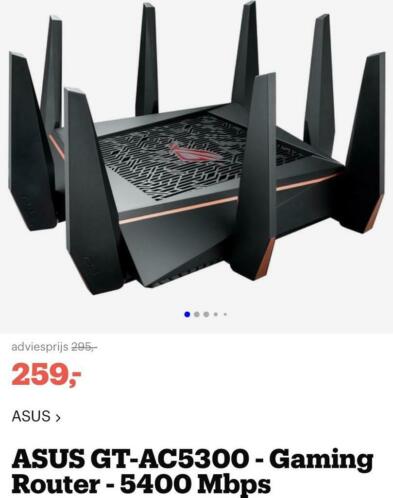 Asus GT-5300 Game router.