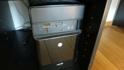 Asus (internet-)PC met flatscreen en printer