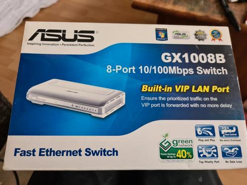 Asus Netwerk Switch 8 port 10100 gratis 