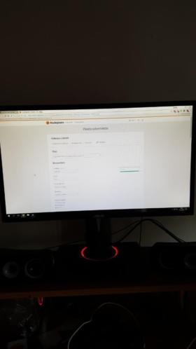 ASUS ROG SWIFT PG248Q Zwart monitor 24034