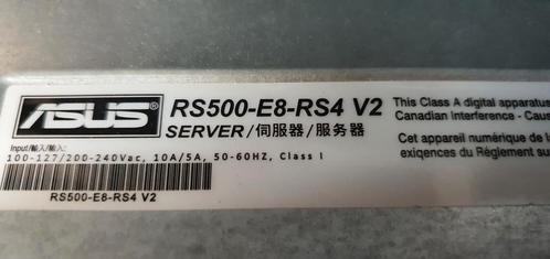 Asus rs500 e8 rs4 server