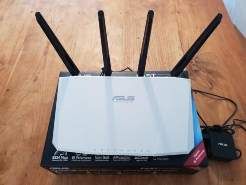 ASUS RT-AC87 router, kleur wit, nieuw in de doos