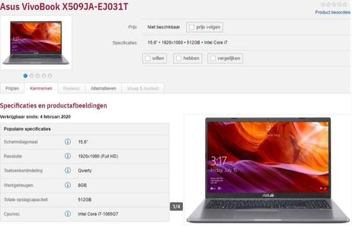 Asus VivoBook X509JA-EJ031T laptop