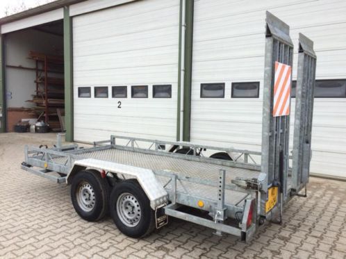 Atec machinetransporter 3500kg tandemasser aanhanger 