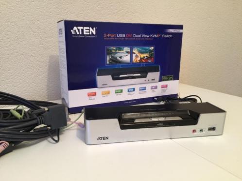 Aten 1642a kvm switch Dual View hoge resolutie