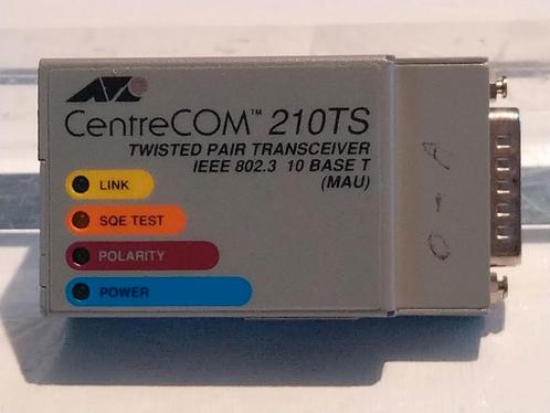 Ati CentreCOM 210TS Twisted Pair Transceiver IEEE 802.3 10B