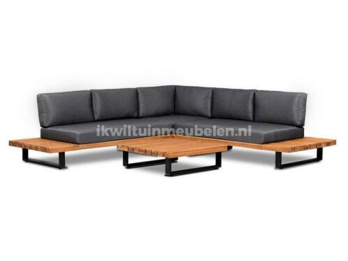 Atlanta Aluminium Loungeset Hoekbank SHOWROOMMODEL, WINTERUI