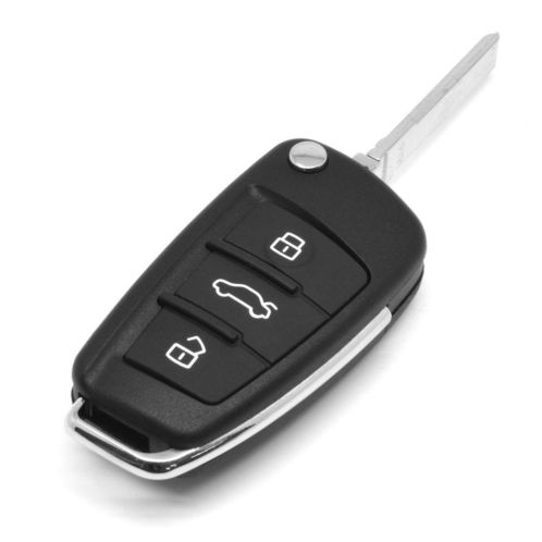 Audi 3 knoppen klapsleutel reparatie set inkl baard amp knoppe