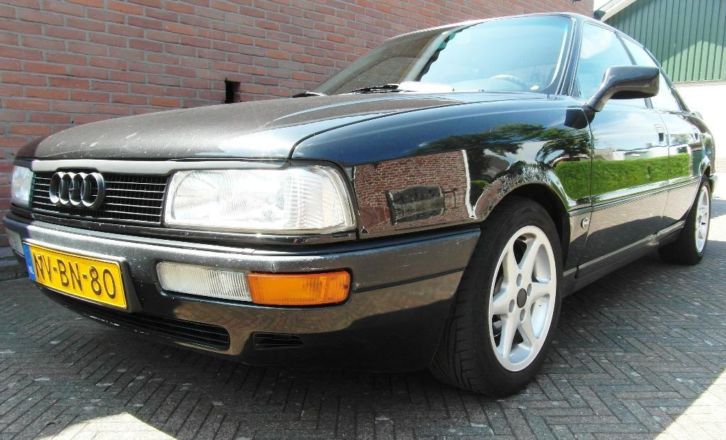 Audi 90 2.3 Quattro 100KW K6 1988 Zwart