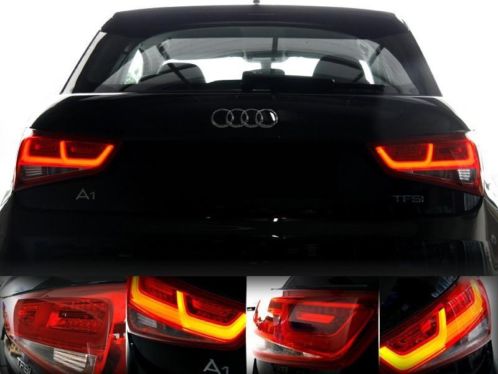 Audi a1 led achterlichten Nieuw van Halogeen naar led set