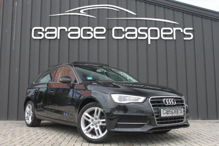 Audi A3 1.4 90KW Sportback 2014 Zwart Pro Line plus pano dak