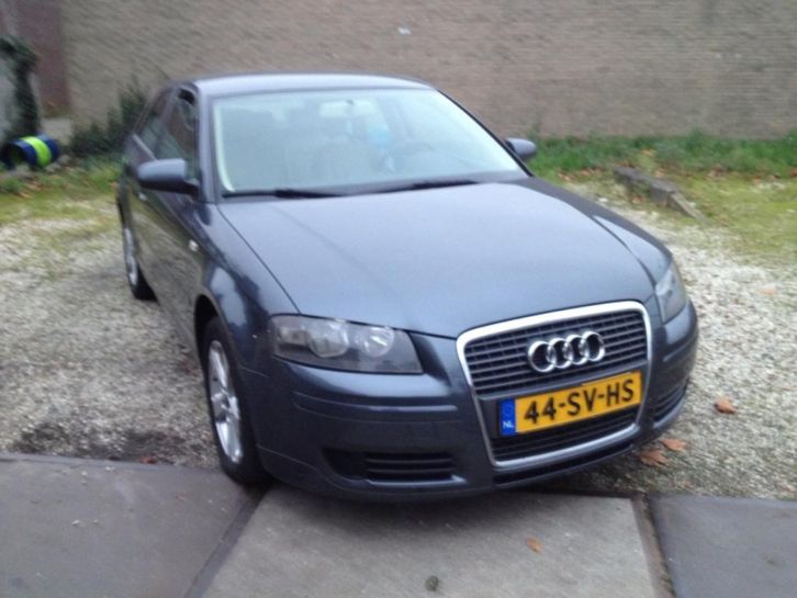 Audi A3 1.9 TDI 77KW 2006 Grijs -clima-cruisecontrol navi 