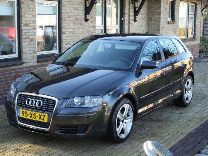 Audi A3 1.9 TDI Sportback 2007 Grijs NAVICLIMADeal. Ond.