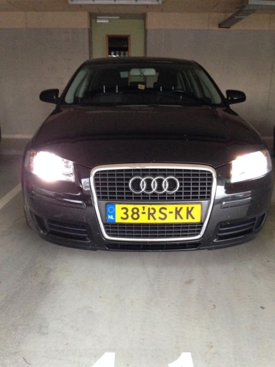 Audi A3 1.9 TDI Sportback 77KW 2005 Zwart