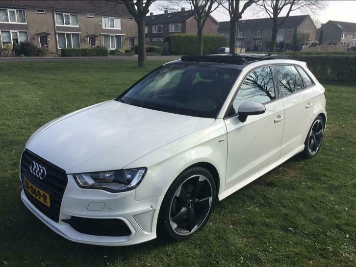 Audi A3 2.0 TDI Sportback 2015 Wit PANORAMA 2.S.line 195 pk