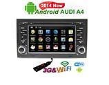 Audi a3 a4 navigatie dvd android 4.3 touchscreen wifi usb sd