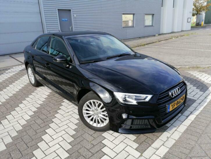 Audi A3 Limousine S-tronic 2018 Sport S Line Edition Zwart