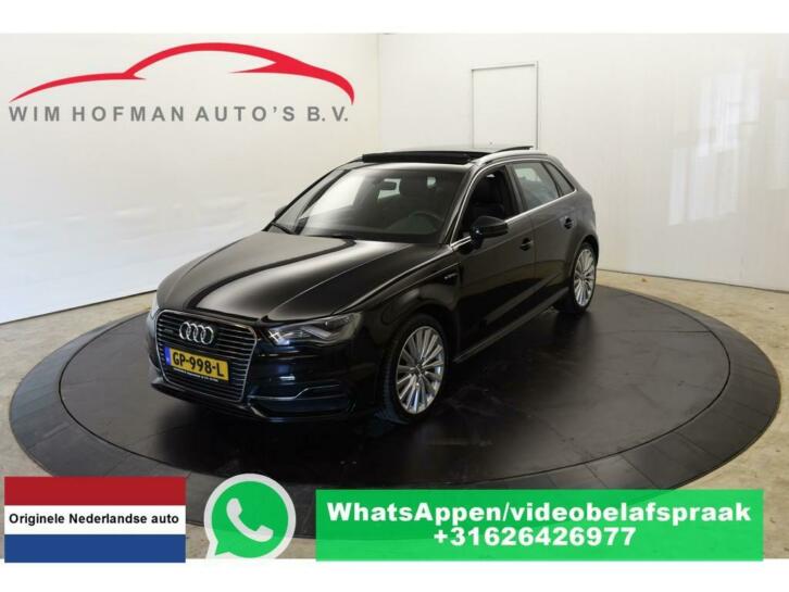 Audi A3 Sportback 1.4 e-tron 2x S-line Navi Panodak PDC Leer