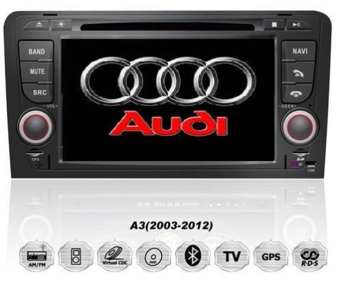Audi a3a4 autoradio navigatie dvd carkit touchscreen usb