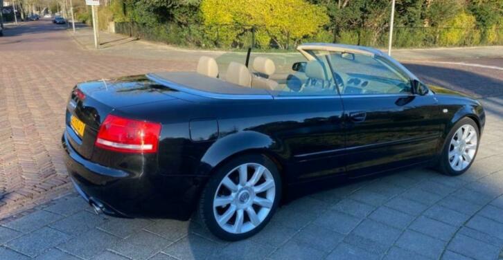 Audi A4 1.8 120KW Cabrio 2007 Zwart