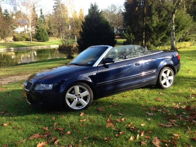 Audi A4 1.8 Turbo 120KW Cabrio 2005 Blauw