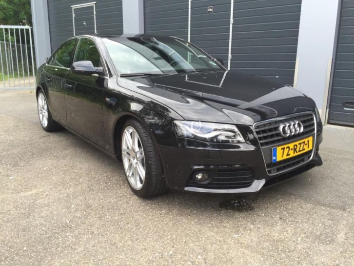 Audi A4 2.0 Tfsi Zwart 260PK S-line - full option