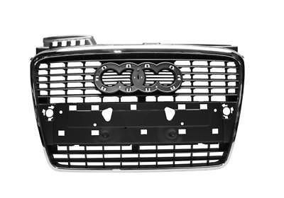 Audi A4, 2004 -2007 Grille, Met Chroomlijst, PDC