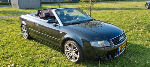 Audi A4 2.4 V6 125KW Cabrio AUT 2003 Zwart exclusive