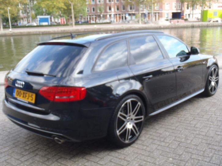 Audi A4 2.7 TDI S-Line 140KW Avant Multitronic 2009 Zwart