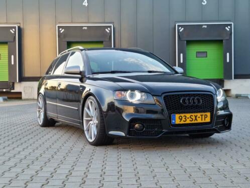 Audi A4 3.2 FSI V6 Avant Quat 188KW AUT 2006 Zwart RS-Style