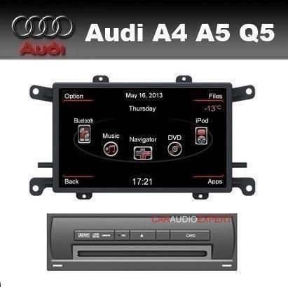 Audi A4 A5 Q5 navigatie DVD USB iPod GPS Bluetooth RoadRover