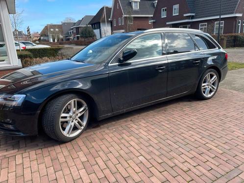 Audi A4 Avant 2.0 TSI, 136pk 2014 Zwart, leren bekleding