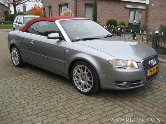 Audi A4 Cabriolet 2.0 TFSI S Line 200pk vol opties,orig hollandse auto, automaat leer,xenon,73000km N.A.P 1eig