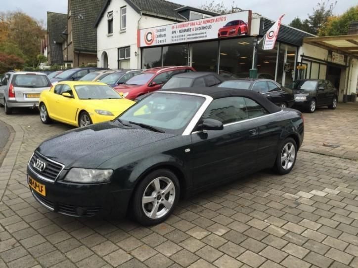 Audi A4 cabriolet 2.5 TDi V6 Exclusive Aut, Leer (bj 2003)