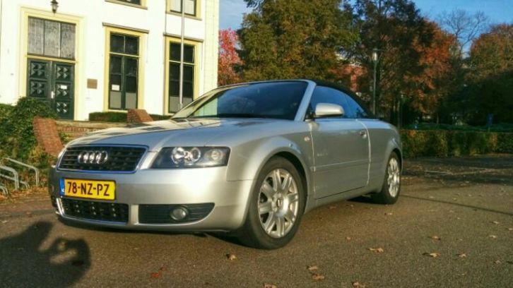 Audi A4 V6 cabrio inruil mogelijk