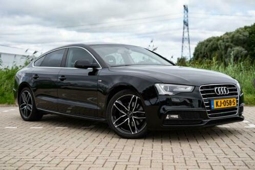 Audi A5 1.8 TFSI Sportback S-Line 2016 Zwart