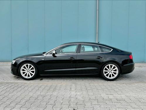 Audi A5 2.0 TDI 120KW Sportback 2014 Zwart 3x S-Line BampO