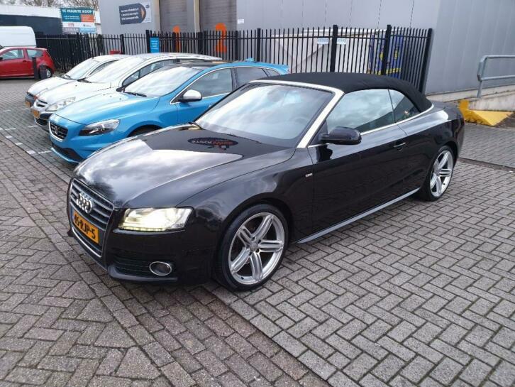 Audi A5 2.0 Tfsi 155KW Cabrio Quat. S-tr 2011 Zwart