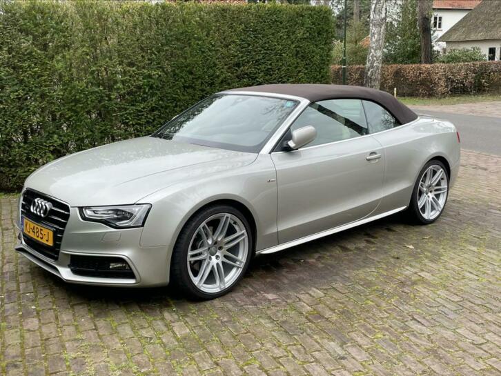 Audi A5 3.0 TDI 252 PK Cabrio Quat. S-tr 2012 Cuvee-zilver