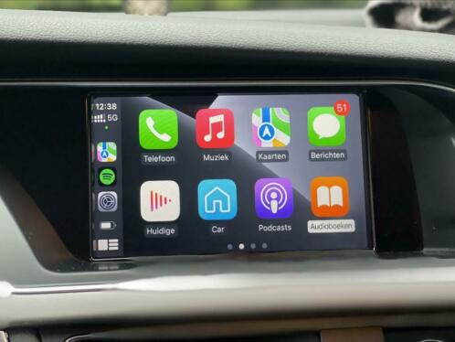 Audi A5 Apple Carplay vanaf 2009 Audi A4 - Q5 MMI navigatie