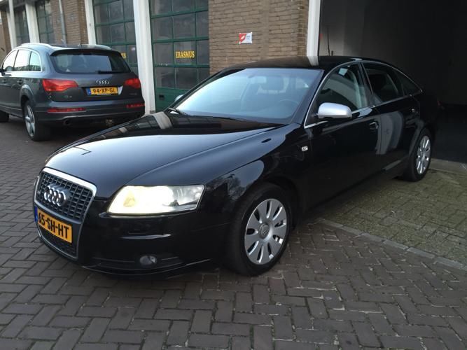 Audi A6 2.4 V6 2006 Zwart Quattro Pro Line Aut-Xenon-Navi