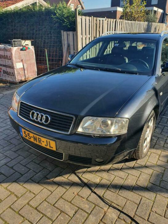 Audi A6 2.5 TDI Avant AUT 2004 Zwart NU IN PRIJS VERLAAGD